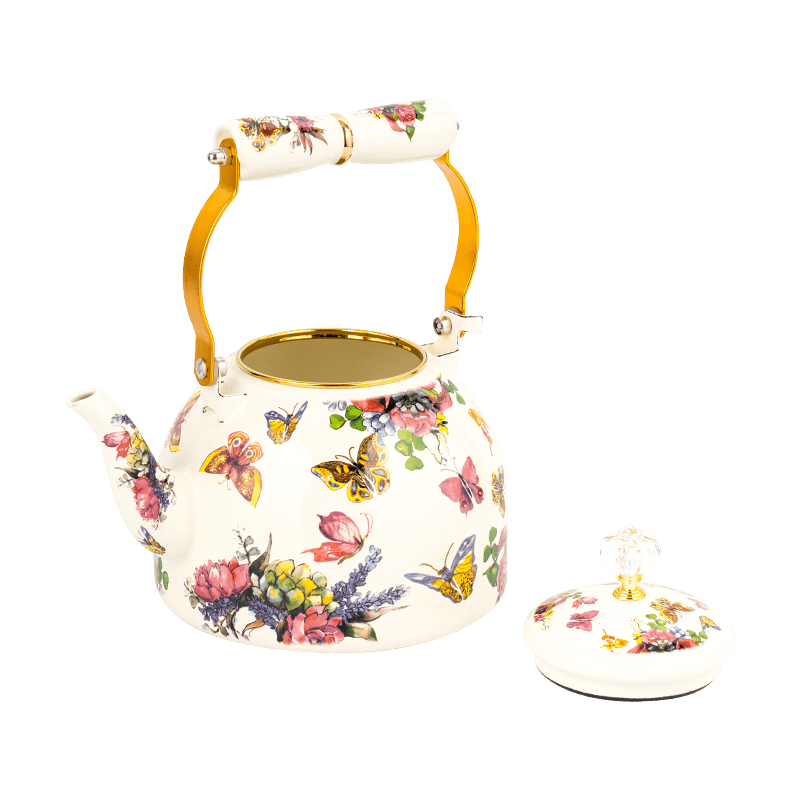 Tetera de té de esmalte TK509 para cocina de inducción