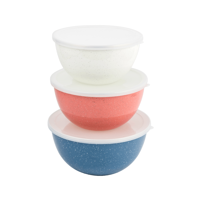 Tazón de mezcla de borde redondo