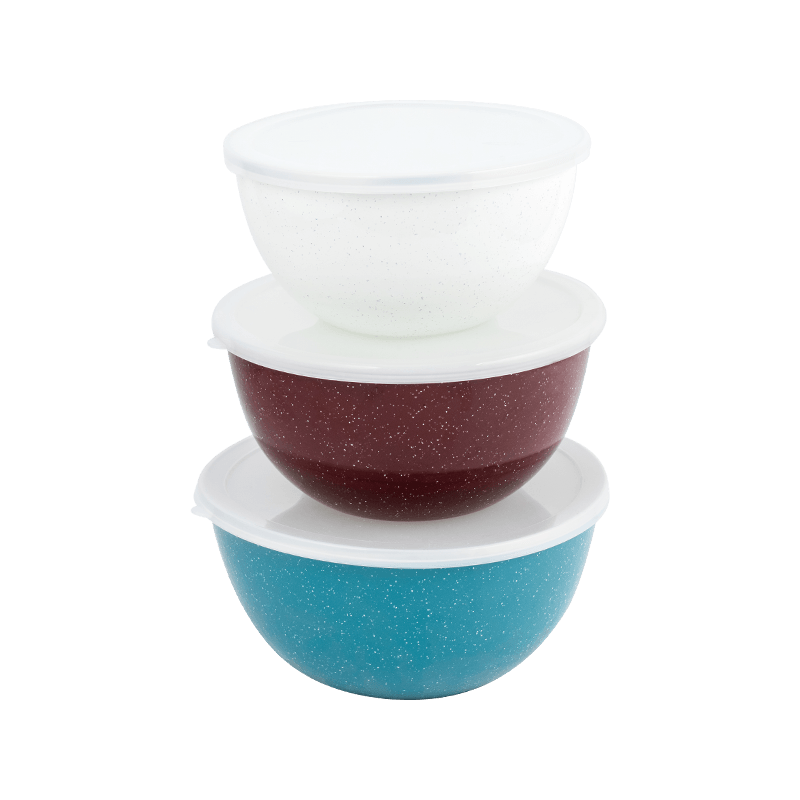 Tazón de mezcla de borde redondo