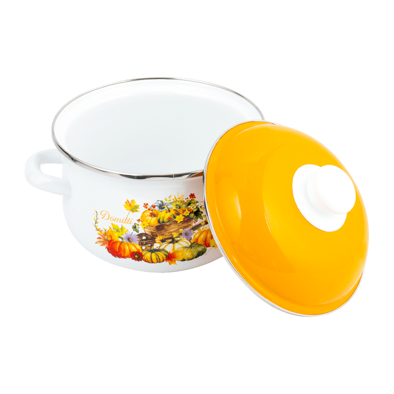 806D-5 RED RODED DE ACERO ACEARIO SIPTPOT SIMMER Pot de esmalte