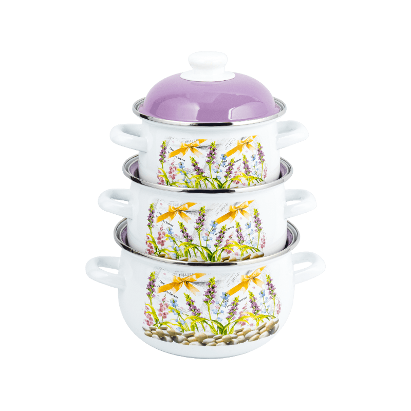 806D-5 RED RODED DE ACERO ACEARIO SIPTPOT SIMMER Pot de esmalte