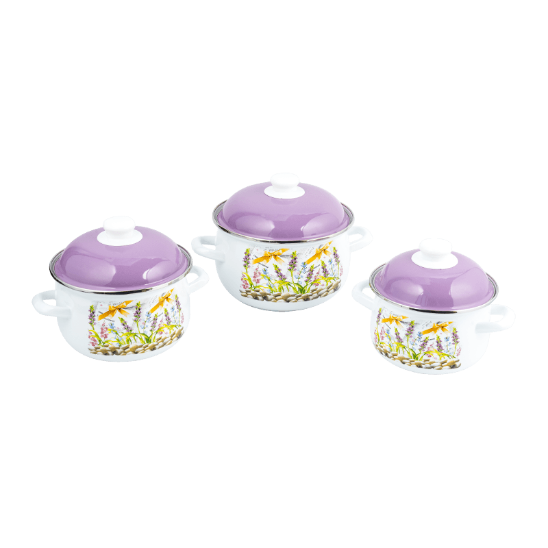 806D-5 RED RODED DE ACERO ACEARIO SIPTPOT SIMMER Pot de esmalte