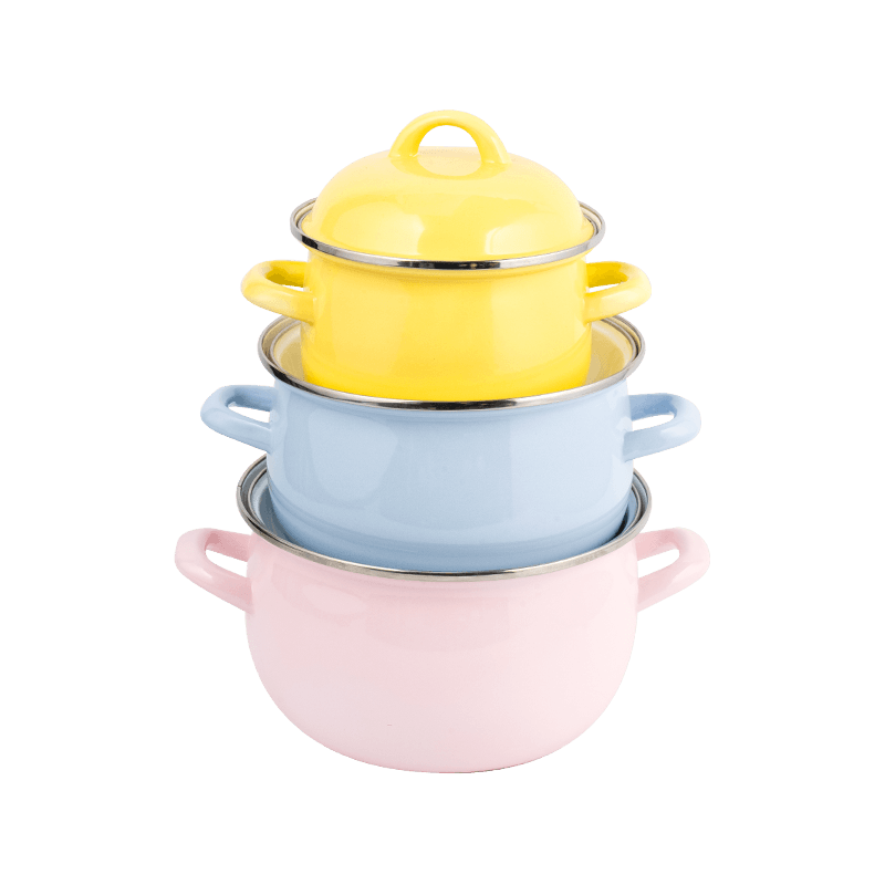 806D-5 RED RODED DE ACERO ACEARIO SIPTPOT SIMMER Pot de esmalte 806D-5 RED RODED DE ACERO ACEARIO SIPTPOT SIMMER Pot de esmalte