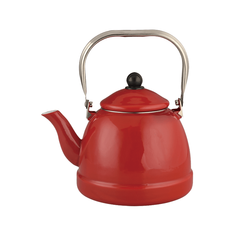 Tetera de té de cebada de esmalte TK152