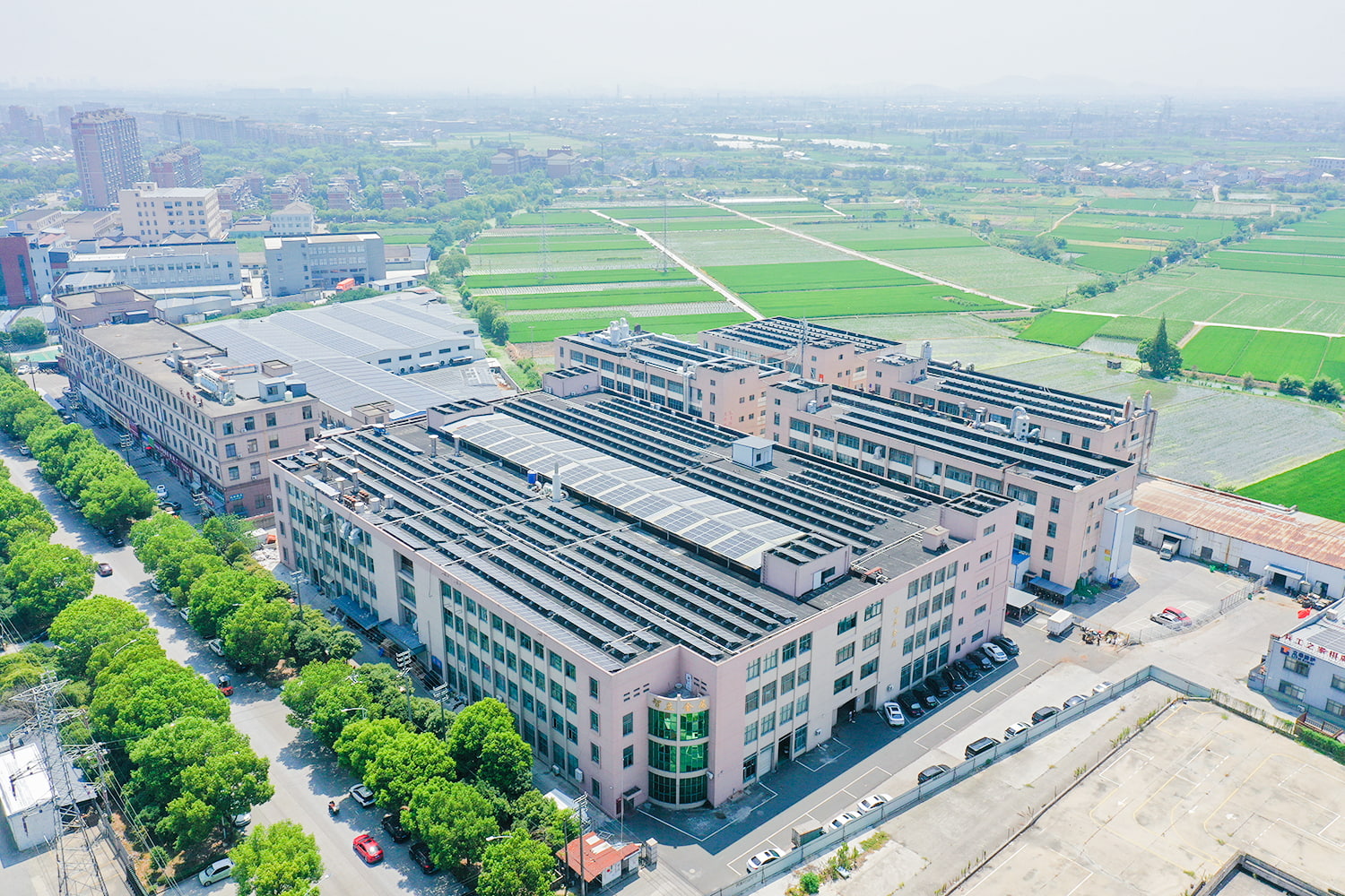 Panorámico de fábrica