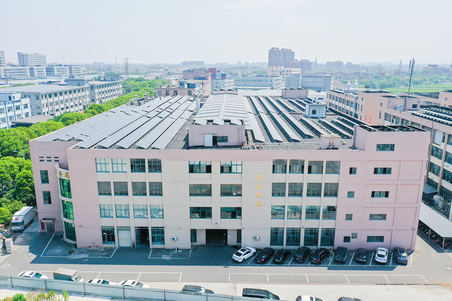 Panorámico de fábrica